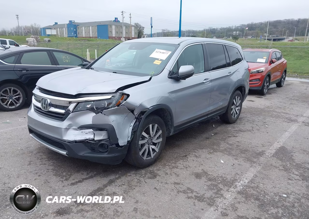 2021 Honda Pilot Awd Ex-L VIN:5FNYF6H53MB047096 - 2
