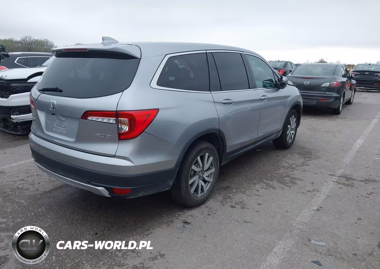 2021 Honda Pilot Awd Ex-L VIN:5FNYF6H53MB047096 - 4