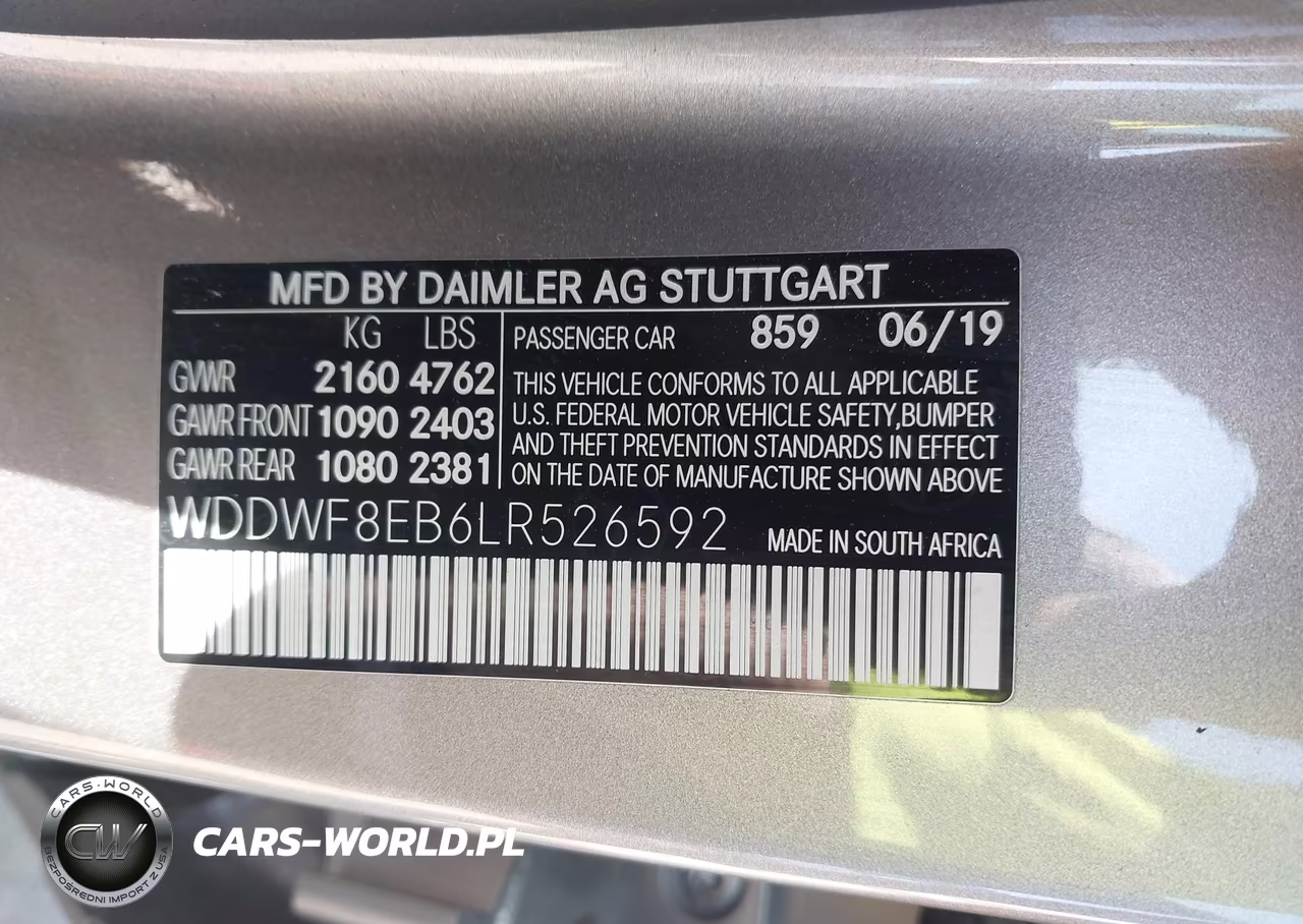 2020 Mercedes-Benz C 300 4Matic VIN:WDDWF8EB6LR526592 - 9