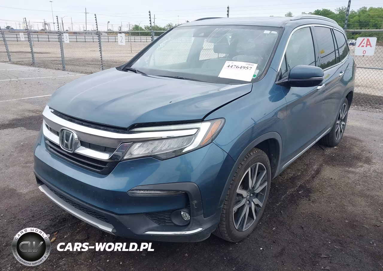 2021 Honda Pilot 2Wd Touring 8 Passenger VIN:5FNYF5H94MB042440 - 2
