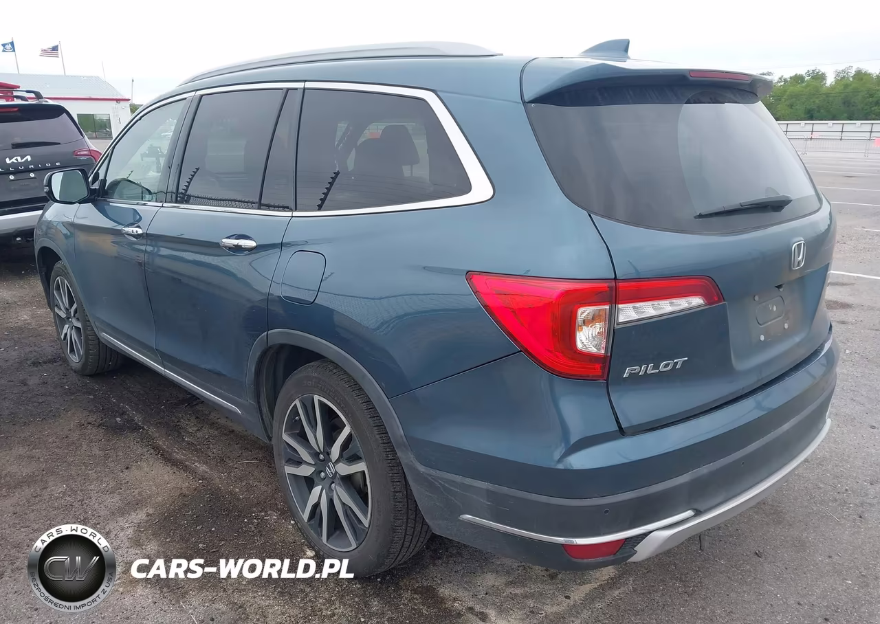 2021 Honda Pilot 2Wd Touring 8 Passenger VIN:5FNYF5H94MB042440 - 3
