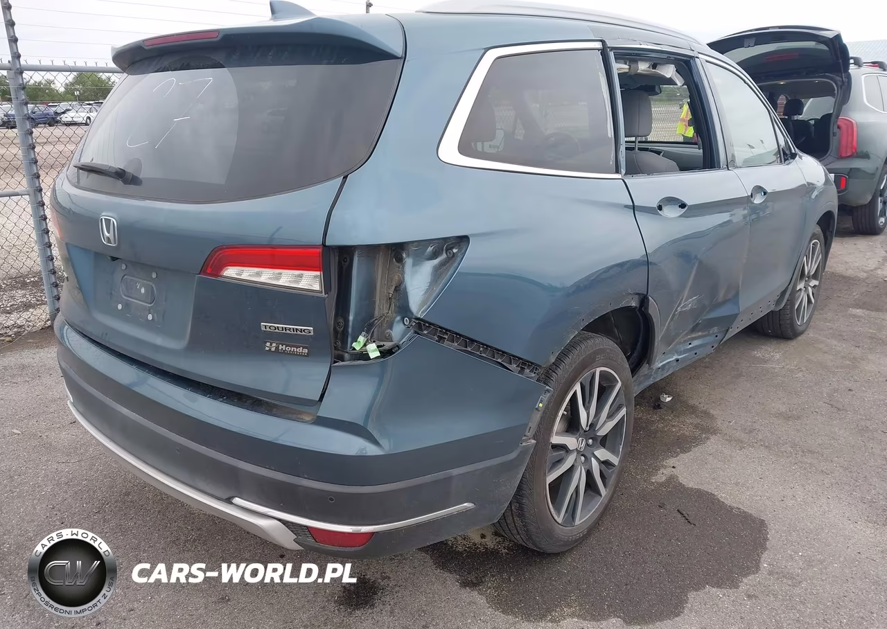 2021 Honda Pilot 2Wd Touring 8 Passenger VIN:5FNYF5H94MB042440 - 4