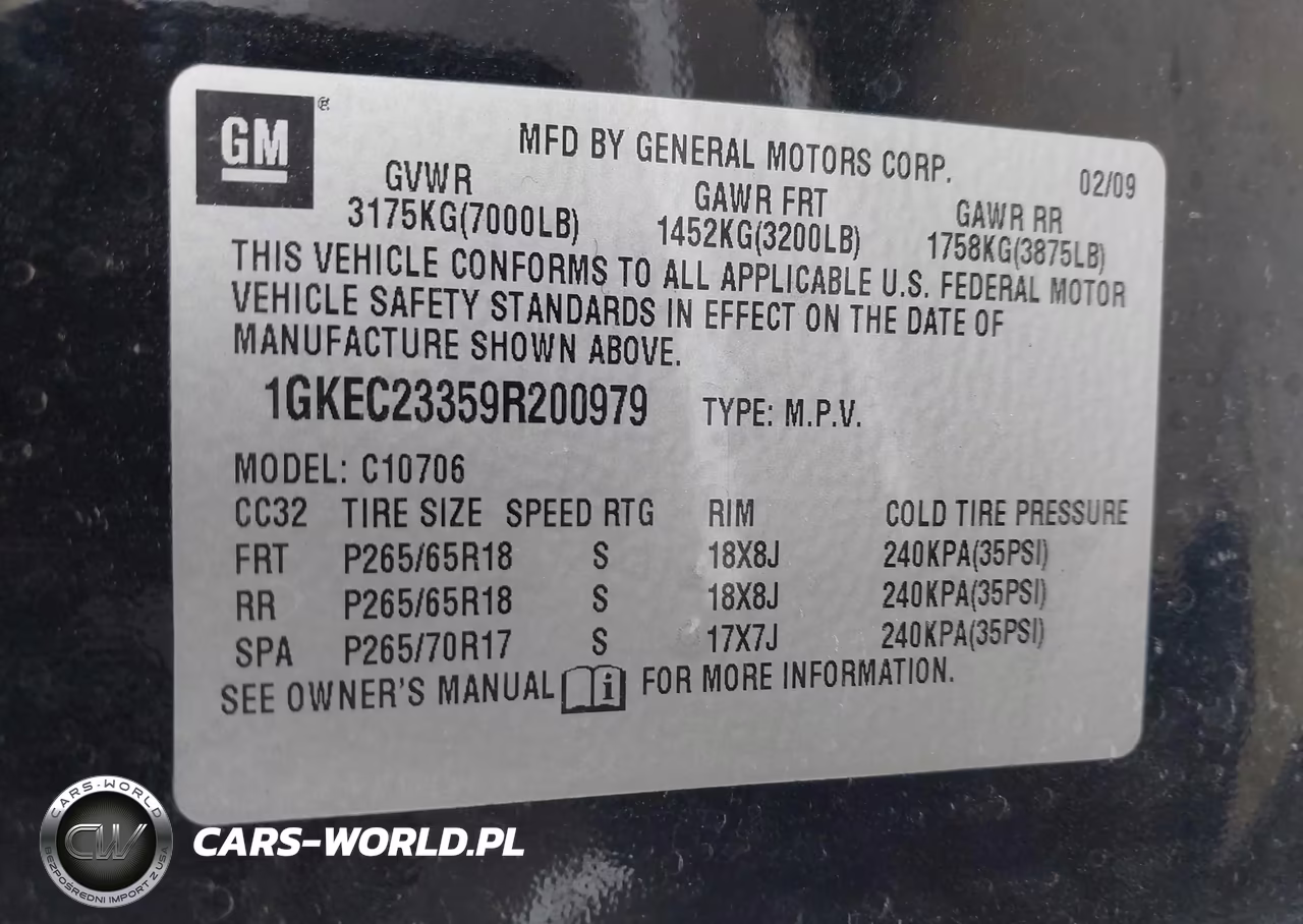 2009 GMC Yukon Sle1 VIN:1GKEC23359R200979 - 9