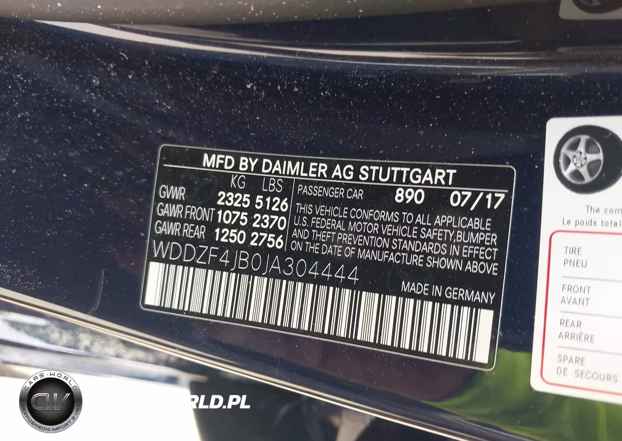 2018 Mercedes-Benz E 300 VIN:WDDZF4JB0JA304444 - 9