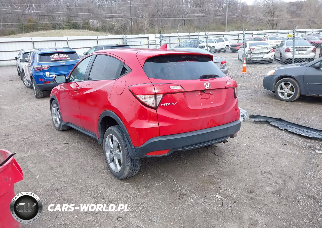 2017 Honda Hr-V Ex VIN:3CZRU5H57HG702374 - 3