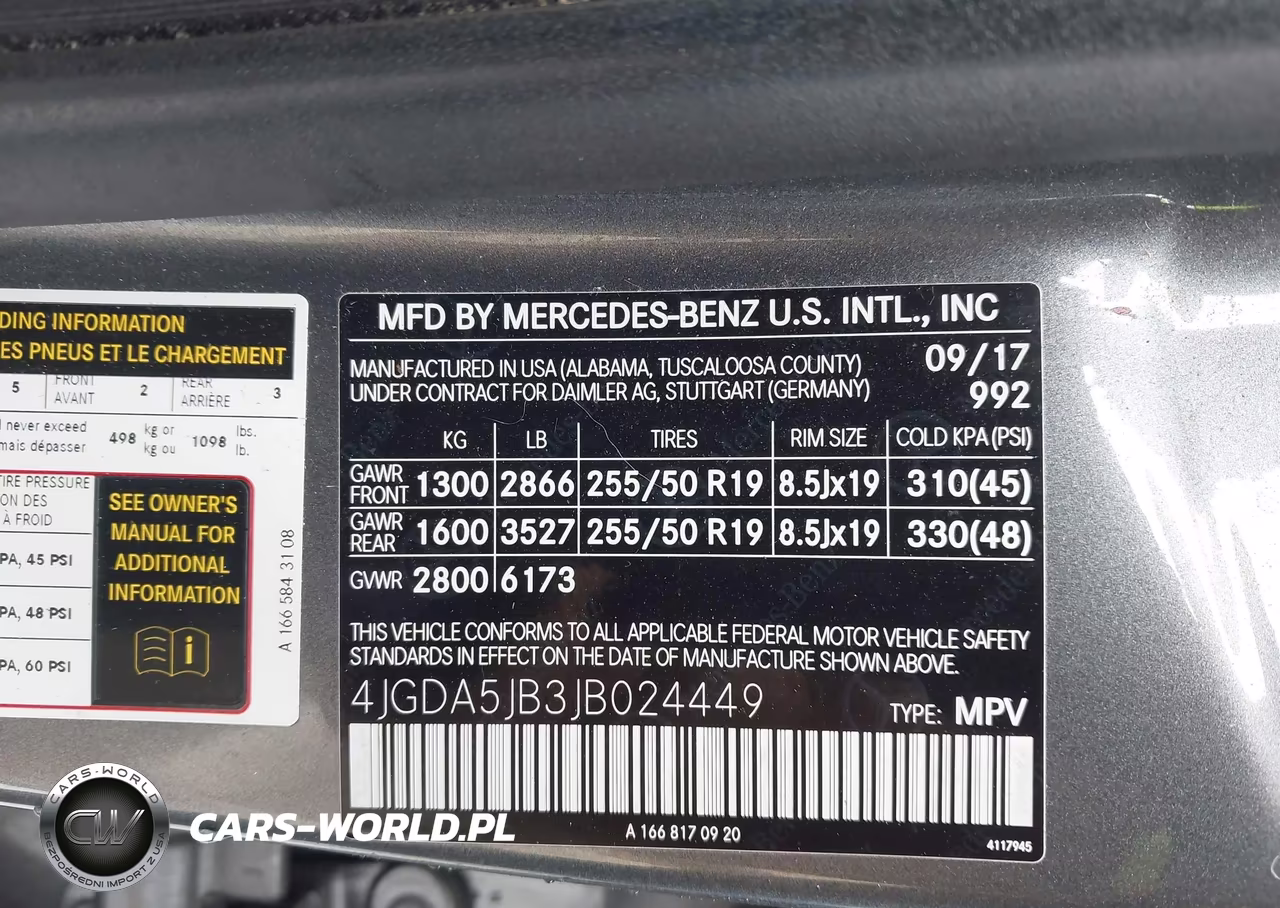 2018 Mercedes-Benz Gle 350 VIN:4JGDA5JB3JB024449 - 9
