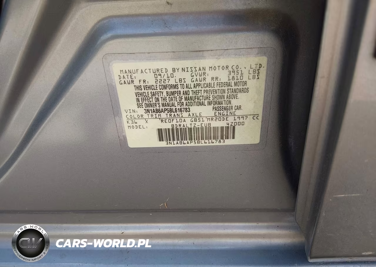 2011 Nissan Sentra 2.0S VIN:3N1AB6AP5BL616783 - 9