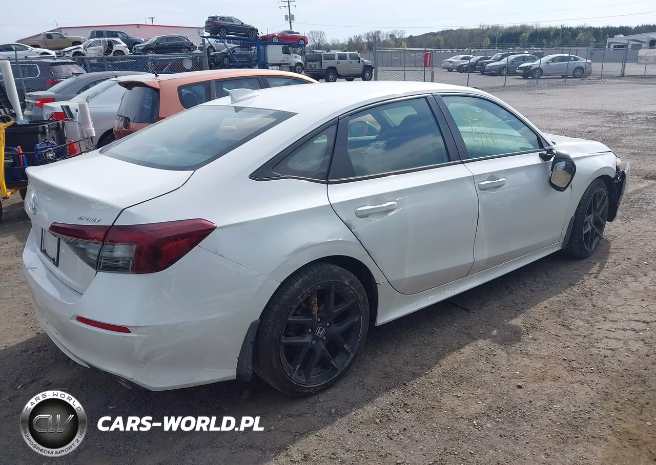 2025 Honda Civic Sport VIN:2HGFE2F53SH595131 - 4
