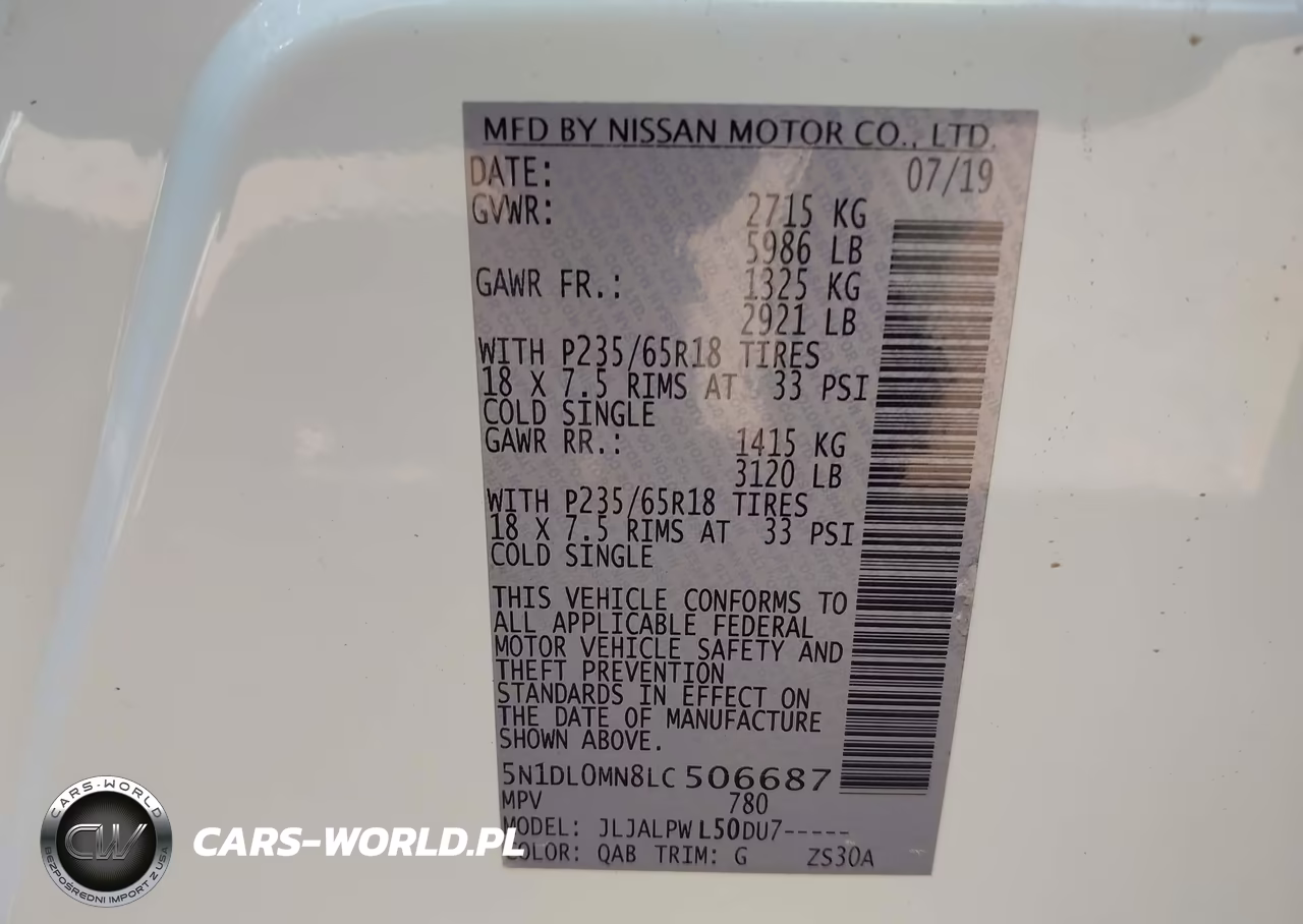 2020 Infiniti Qx60 Pure VIN:5N1DL0MN8LC506687 - 9