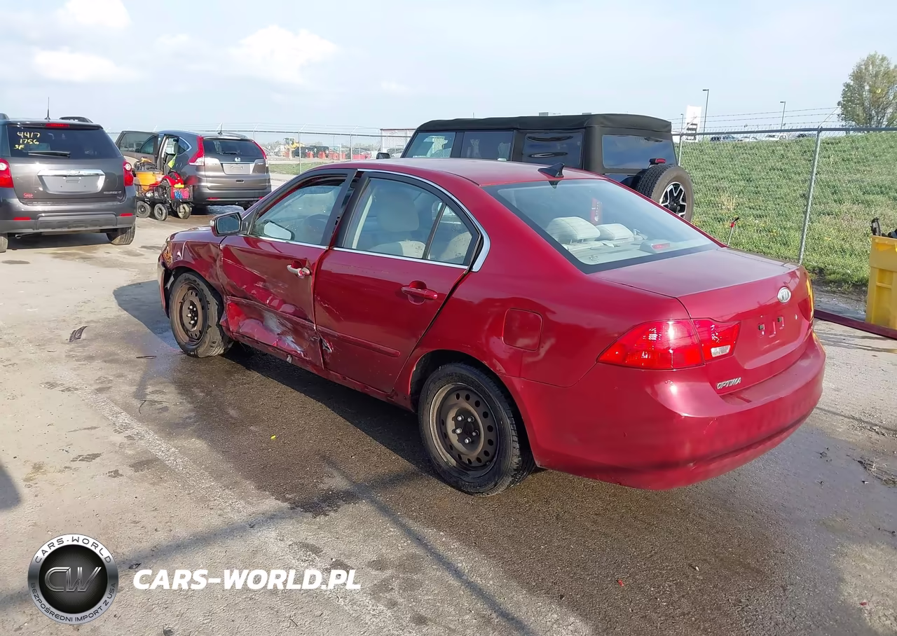 2010 Kia Optima Lx VIN:KNAGG4A87A5450820 - 3