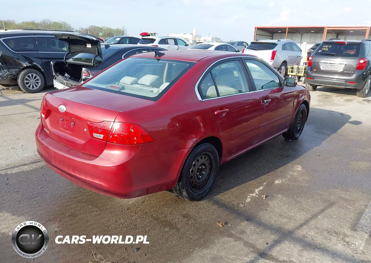 2010 Kia Optima Lx VIN:KNAGG4A87A5450820 - 4