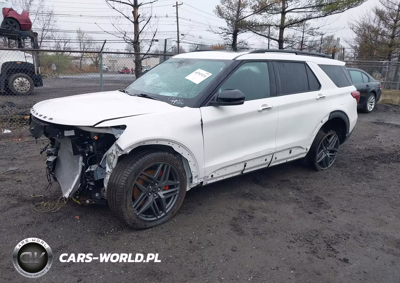 2023 Ford Explorer St VIN:1FM5K8GC7PGB78855 - 2