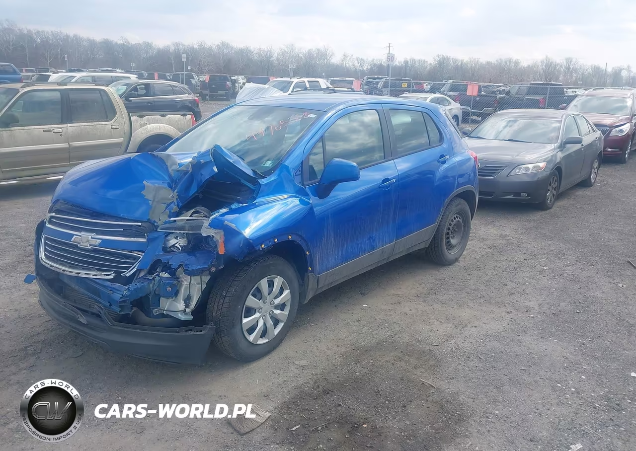 2015 Chevrolet Trax 1Ls VIN:KL7CJKSB8FB124564 - 2