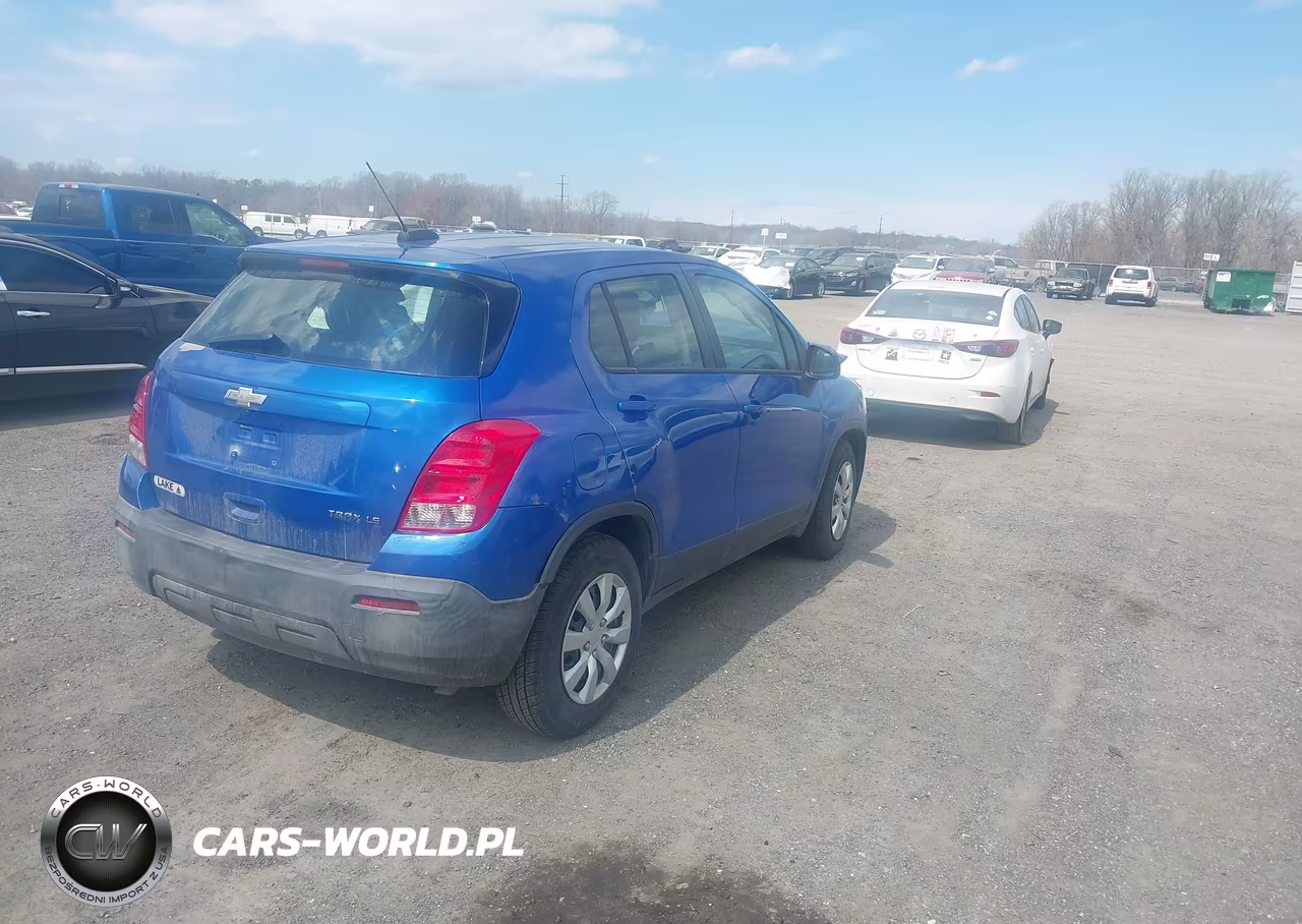2015 Chevrolet Trax 1Ls VIN:KL7CJKSB8FB124564 - 4