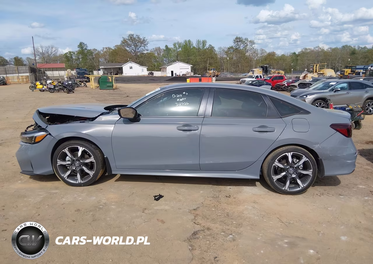 2025 Honda Civic Hybrid Sport-Sport Touring VIN:2HGFE4F89SH306677 - 14