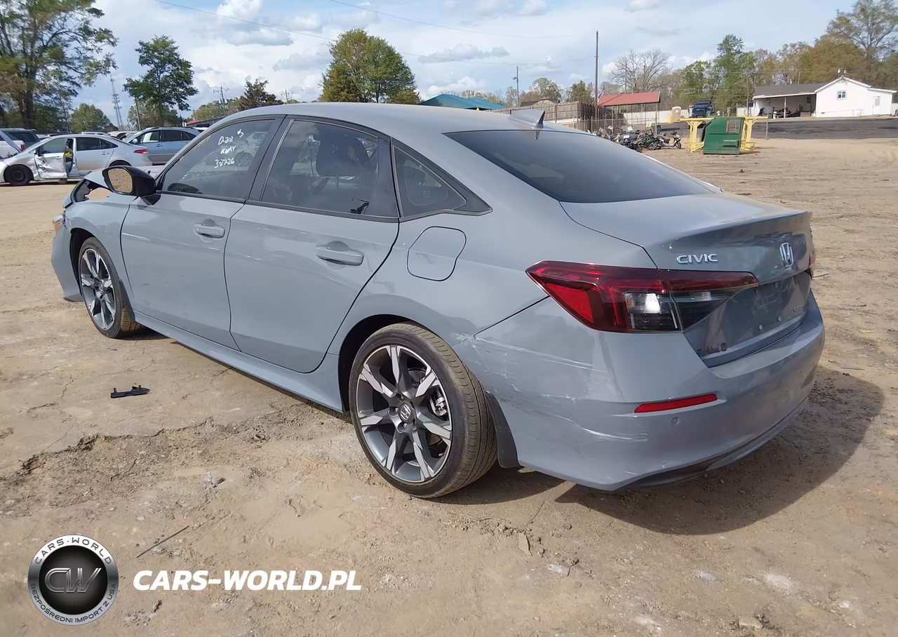 2025 Honda Civic Hybrid Sport-Sport Touring VIN:2HGFE4F89SH306677 - 3