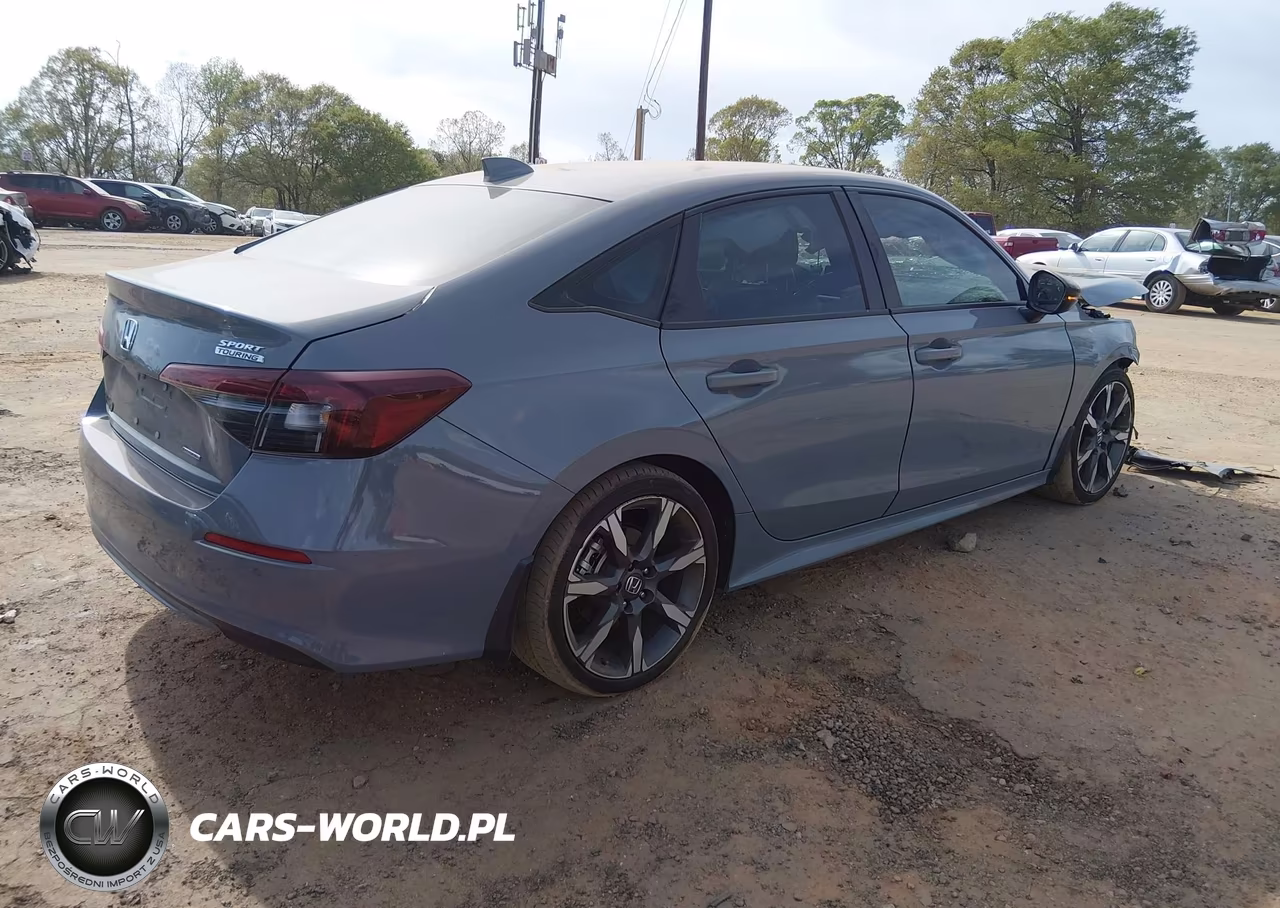 2025 Honda Civic Hybrid Sport-Sport Touring VIN:2HGFE4F89SH306677 - 4