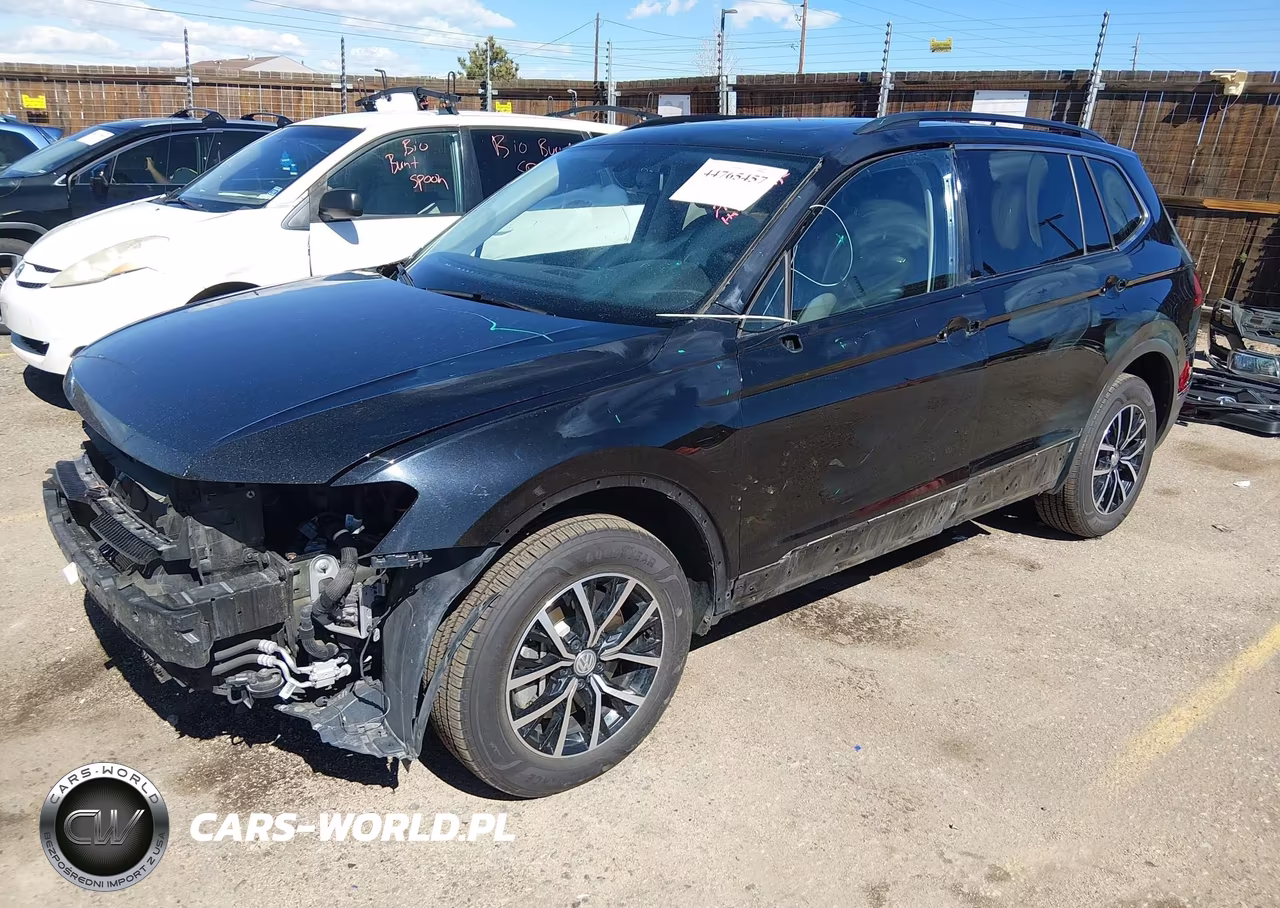 2021 Volkswagen Tiguan 2.0T Se-2.0T Se R-Line Black-2.0T Sel VIN:3VV2B7AX8MM088081 - 2