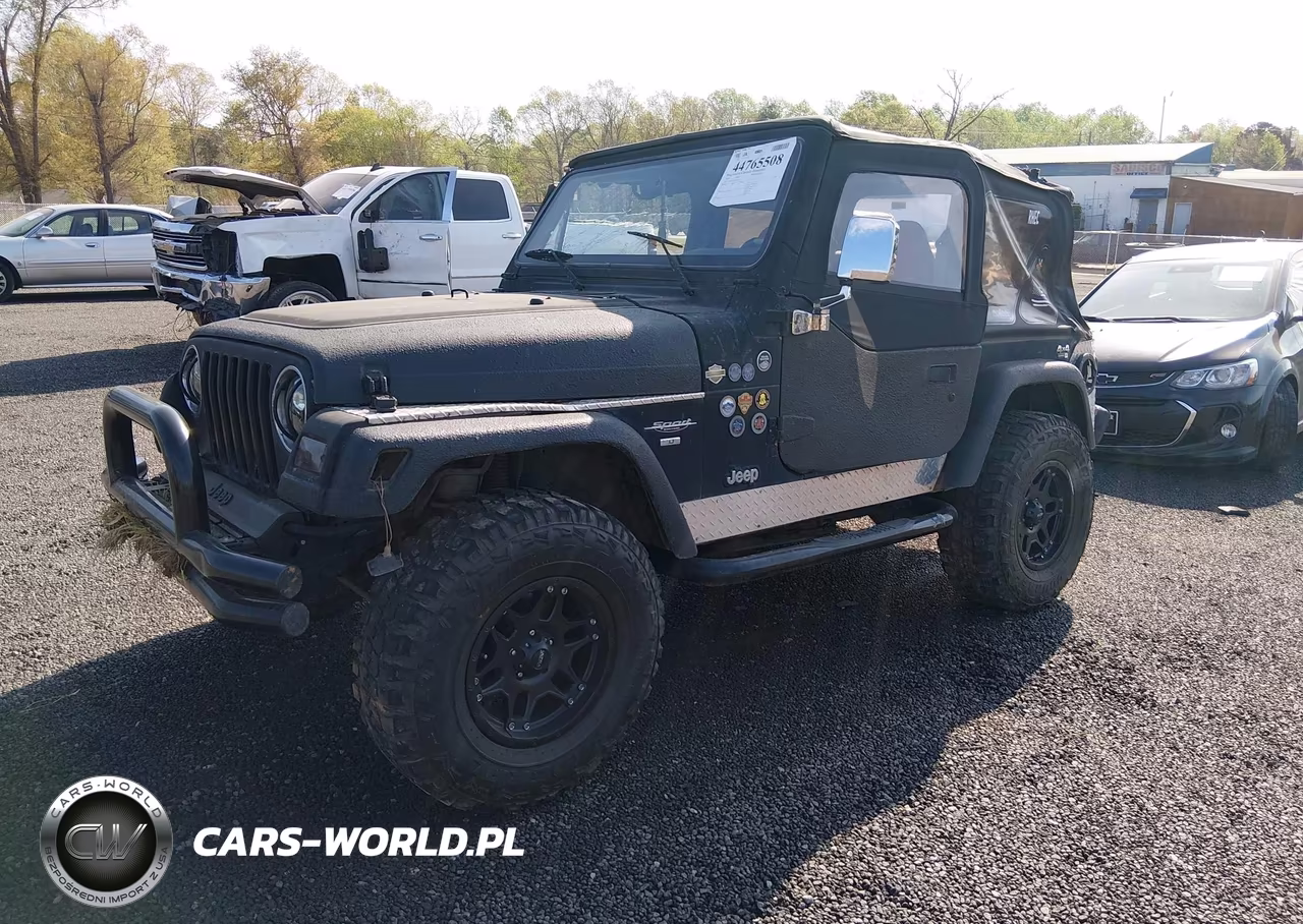 1997 Jeep Wrangler Sport VIN:1J4FY19S2VP446110 - 2
