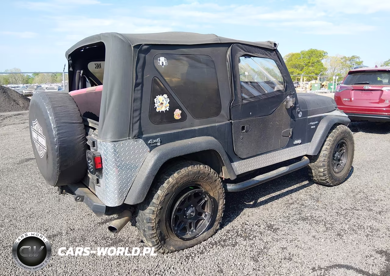 1997 Jeep Wrangler Sport VIN:1J4FY19S2VP446110 - 4