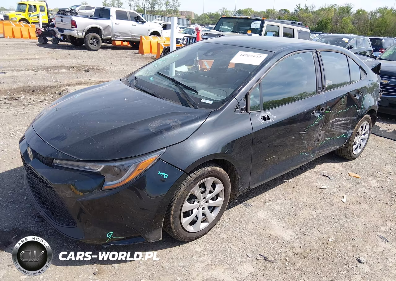 2022 Toyota Corolla Le VIN:5YFEPMAE7NP335255 - 2