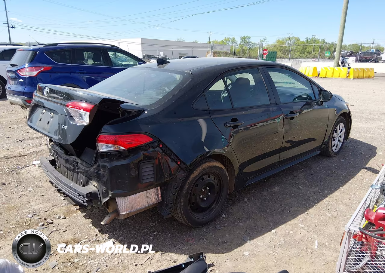 2022 Toyota Corolla Le VIN:5YFEPMAE7NP335255 - 4