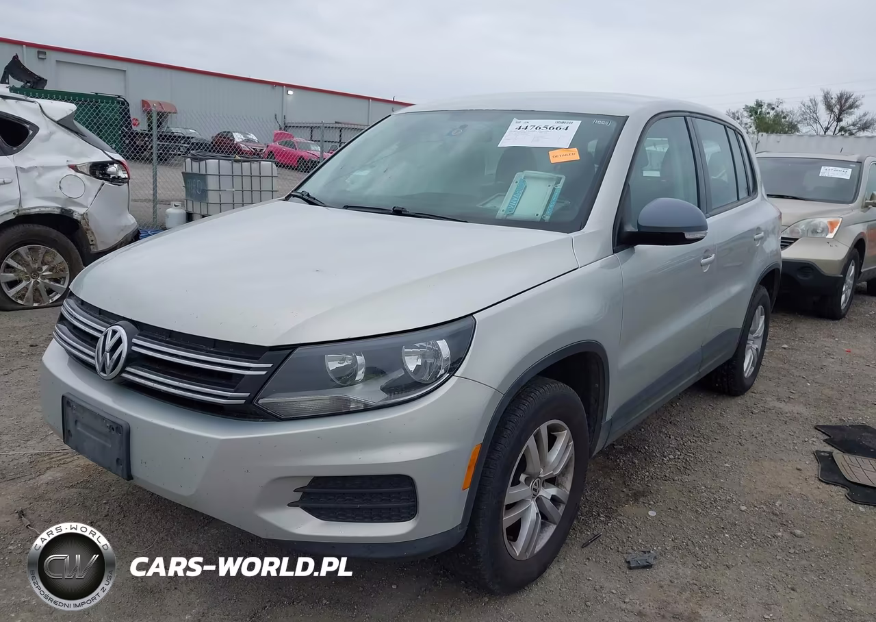 2014 Volkswagen Tiguan S VIN:WVGAV3AX9EW522080 - 2