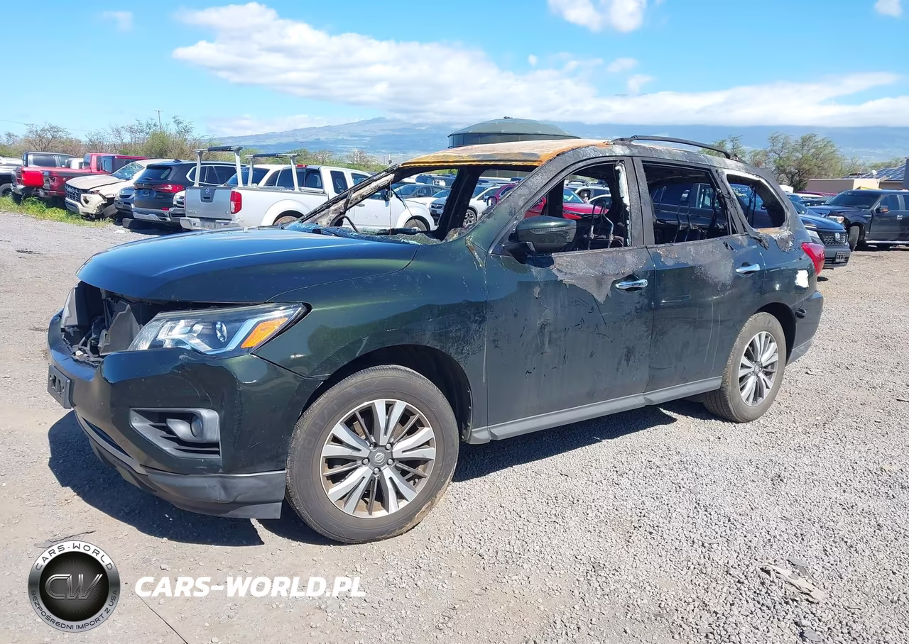 2019 Nissan Pathfinder Sv VIN:5N1DR2MN7KC582748 - 2