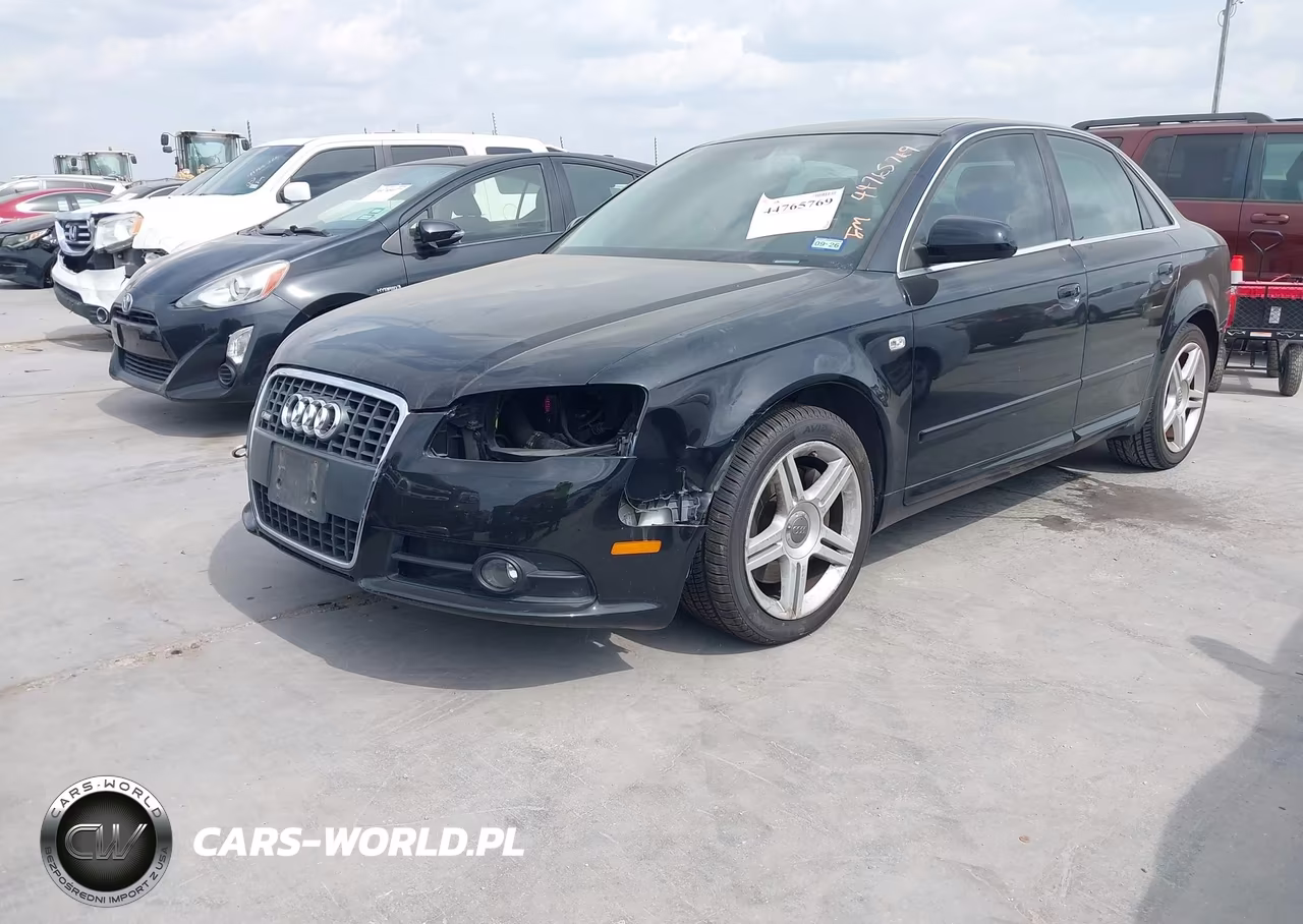 2008 Audi A4 2.0T-2.0T Special Edition VIN:WAUAF78EX8A069843 - 2