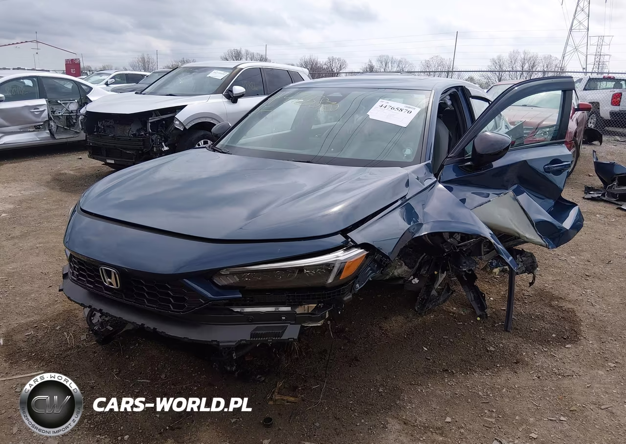 2025 Honda Civic Hybrid Sport-Sport Touring VIN:2HGFE4F8XSH337405 - 2