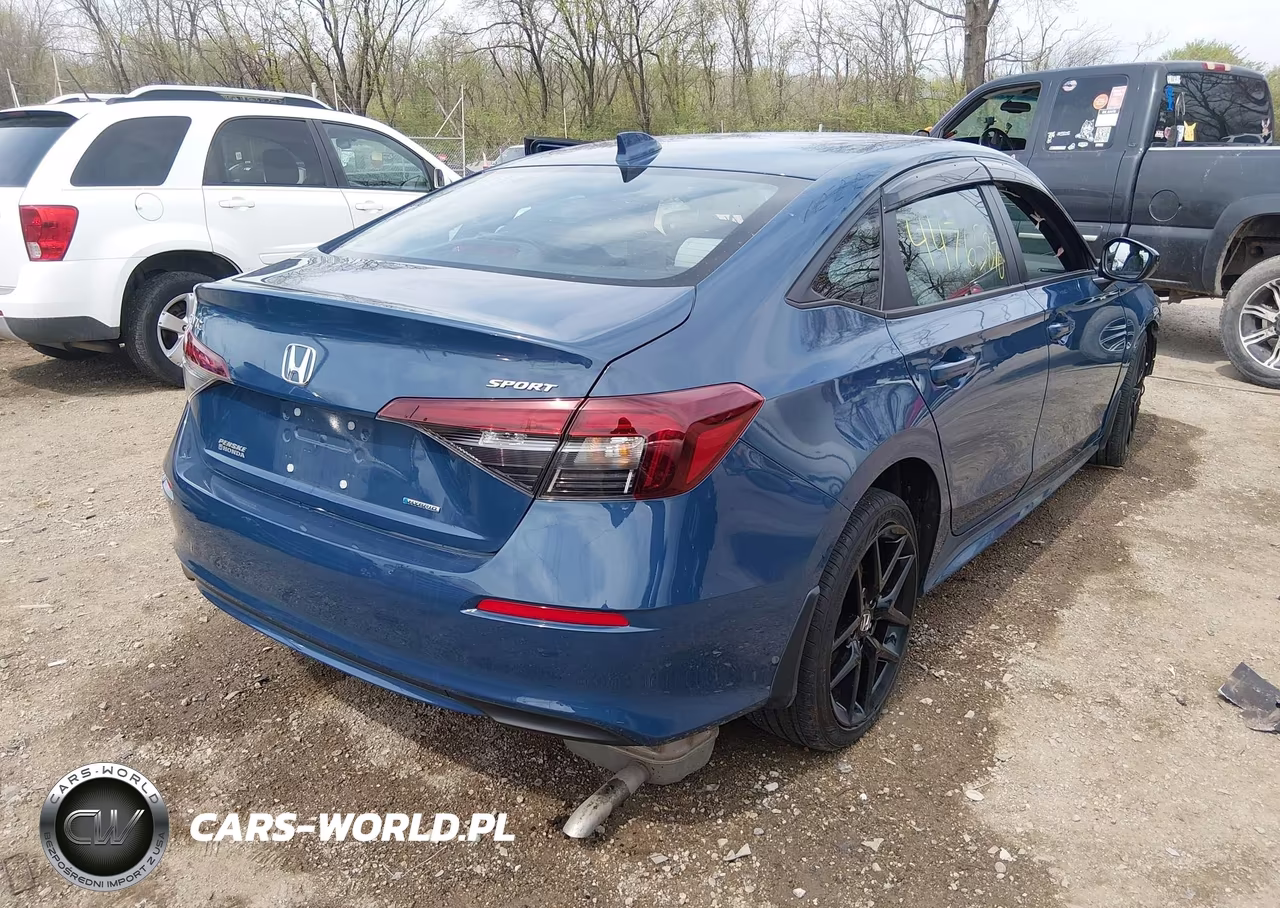 2025 Honda Civic Hybrid Sport-Sport Touring VIN:2HGFE4F8XSH337405 - 4