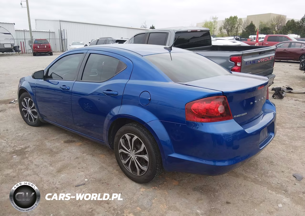 2013 Dodge Avenger Se VIN:1C3CDZAB8DN631209 - 3