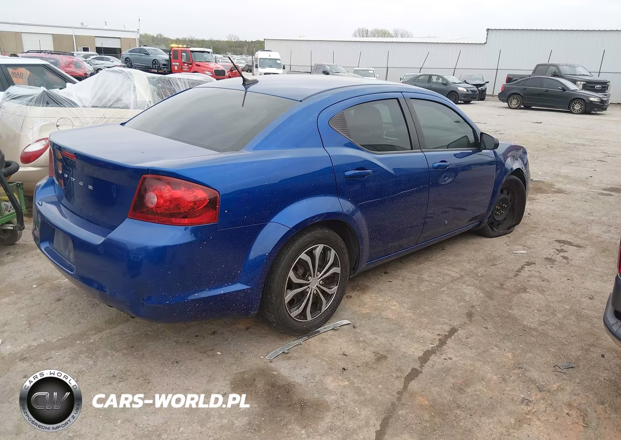 2013 Dodge Avenger Se VIN:1C3CDZAB8DN631209 - 4