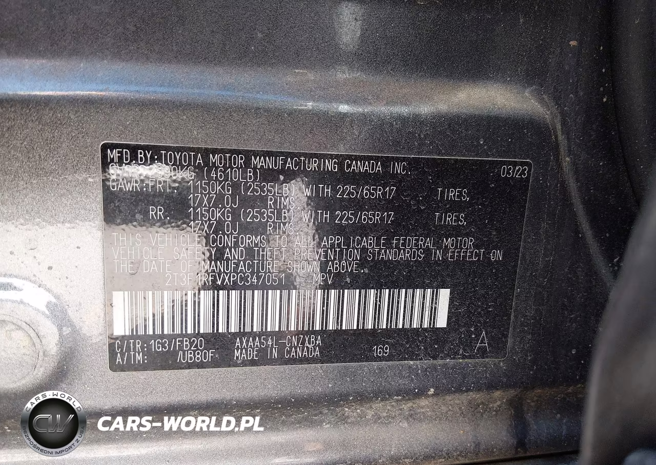 2023 Toyota Rav4 Le VIN:2T3F1RFVXPC347051 - 9