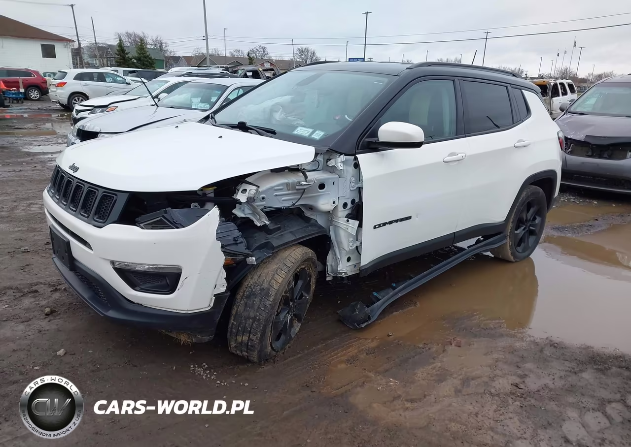 2021 Jeep Compass Altitude 4X4 VIN:3C4NJDBBXMT510602 - 2