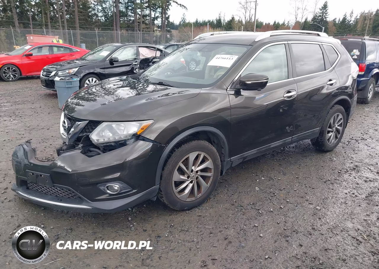 2015 Nissan Rogue Sl VIN:5N1AT2MV4FC824597 - 2