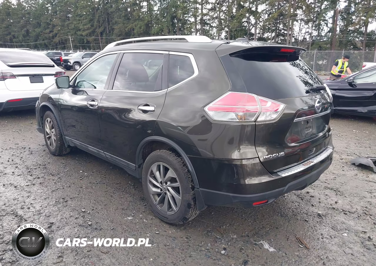 2015 Nissan Rogue Sl VIN:5N1AT2MV4FC824597 - 3