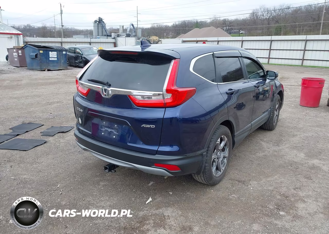 2017 Honda Cr-V Ex-L-Ex-L Navi VIN:5J6RW2H83HL018735 - 4