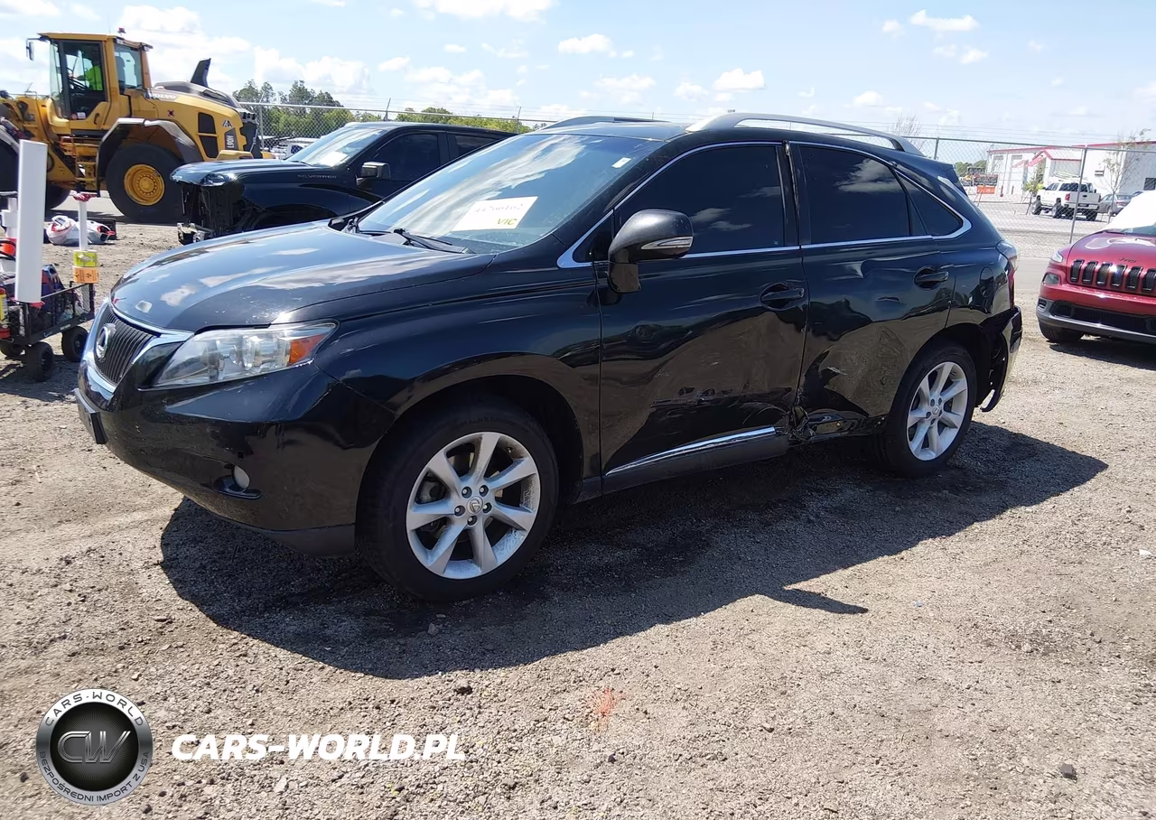 2012 Lexus Rx 350 VIN:2T2ZK1BA7CC077600 - 2