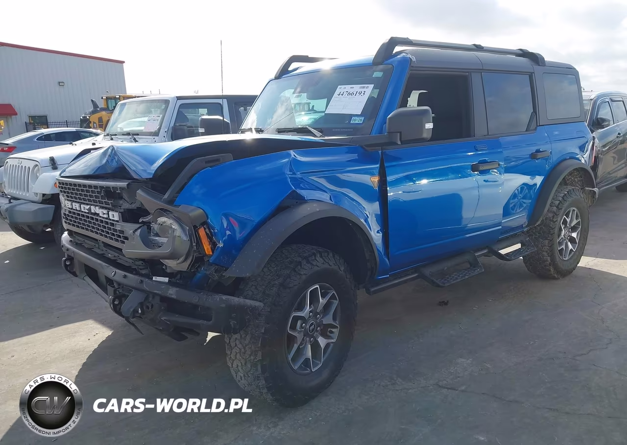 2023 Ford Bronco Badlands VIN:1FMEE5DH0PLB27503 - 2