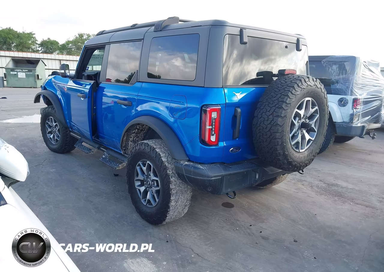 2023 Ford Bronco Badlands VIN:1FMEE5DH0PLB27503 - 3