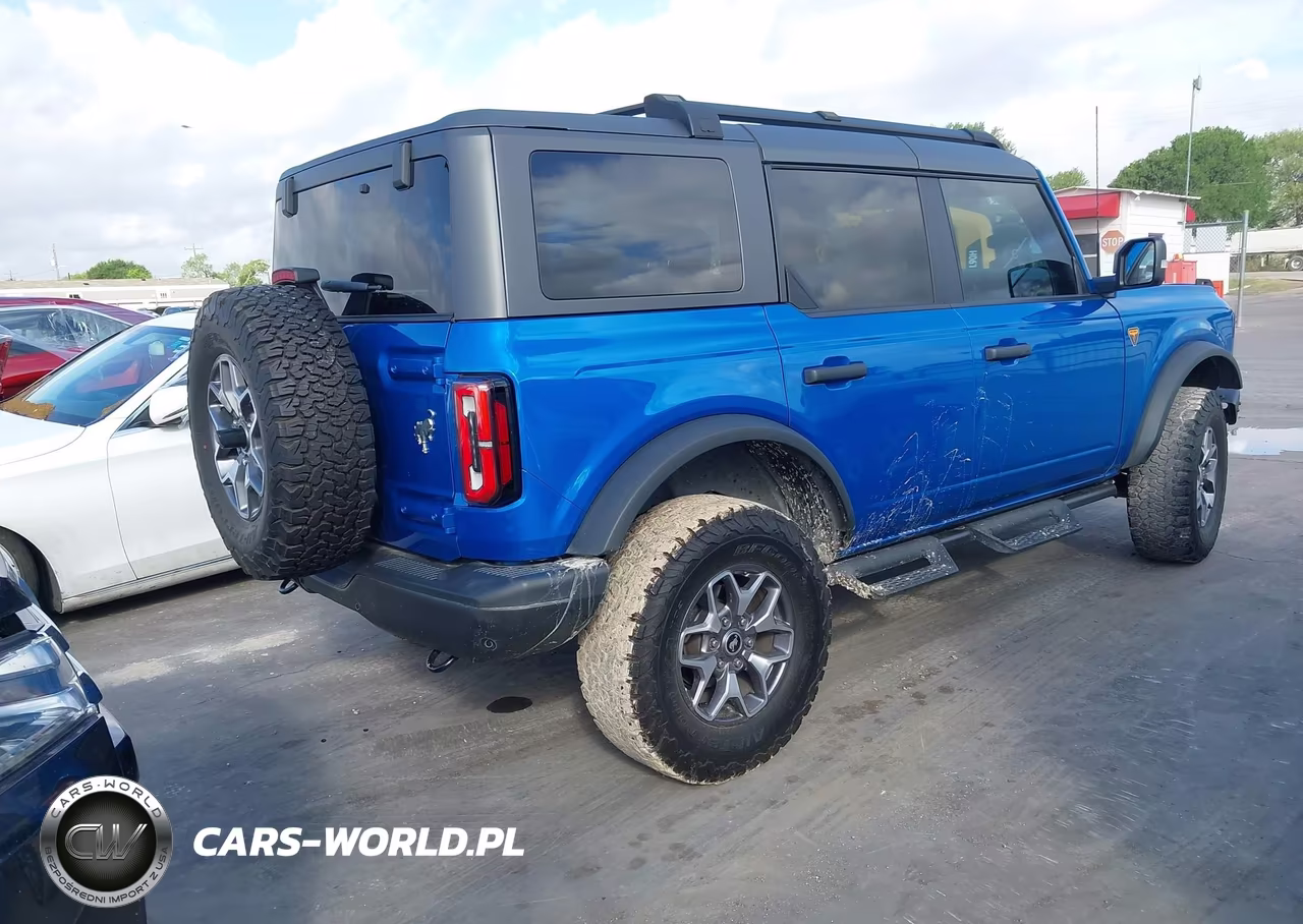 2023 Ford Bronco Badlands VIN:1FMEE5DH0PLB27503 - 4