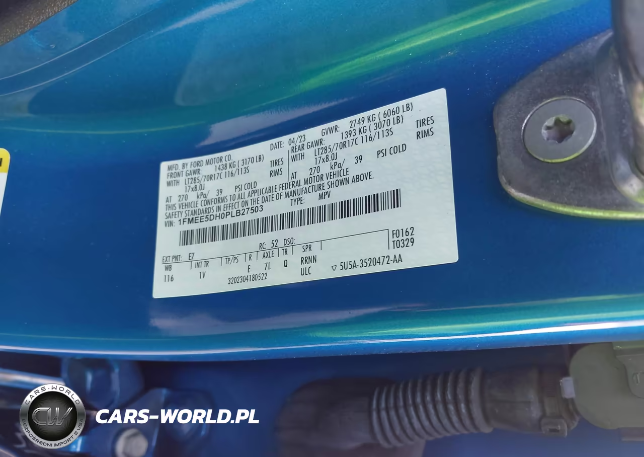 2023 Ford Bronco Badlands VIN:1FMEE5DH0PLB27503 - 9