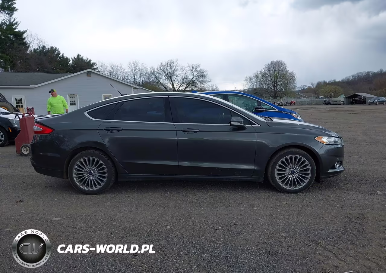 2015 Ford Fusion Titanium VIN:3FA6P0D91FR285031 - 13
