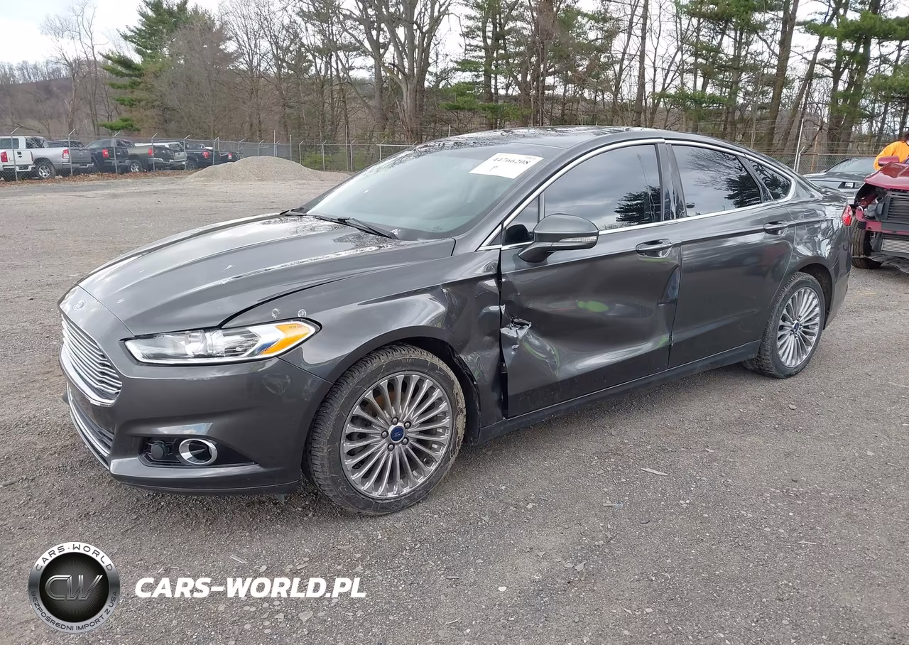 2015 Ford Fusion Titanium VIN:3FA6P0D91FR285031 - 2