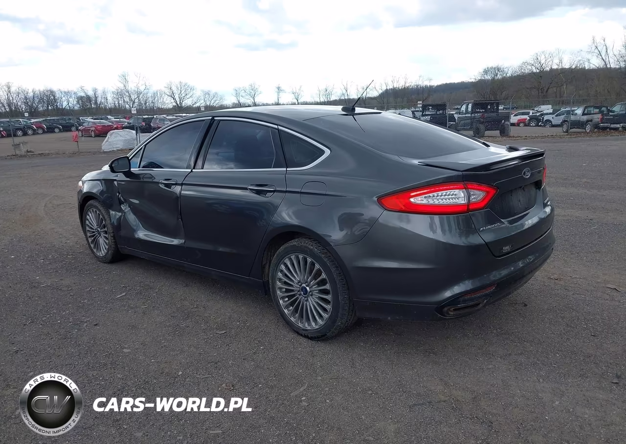 2015 Ford Fusion Titanium VIN:3FA6P0D91FR285031 - 3