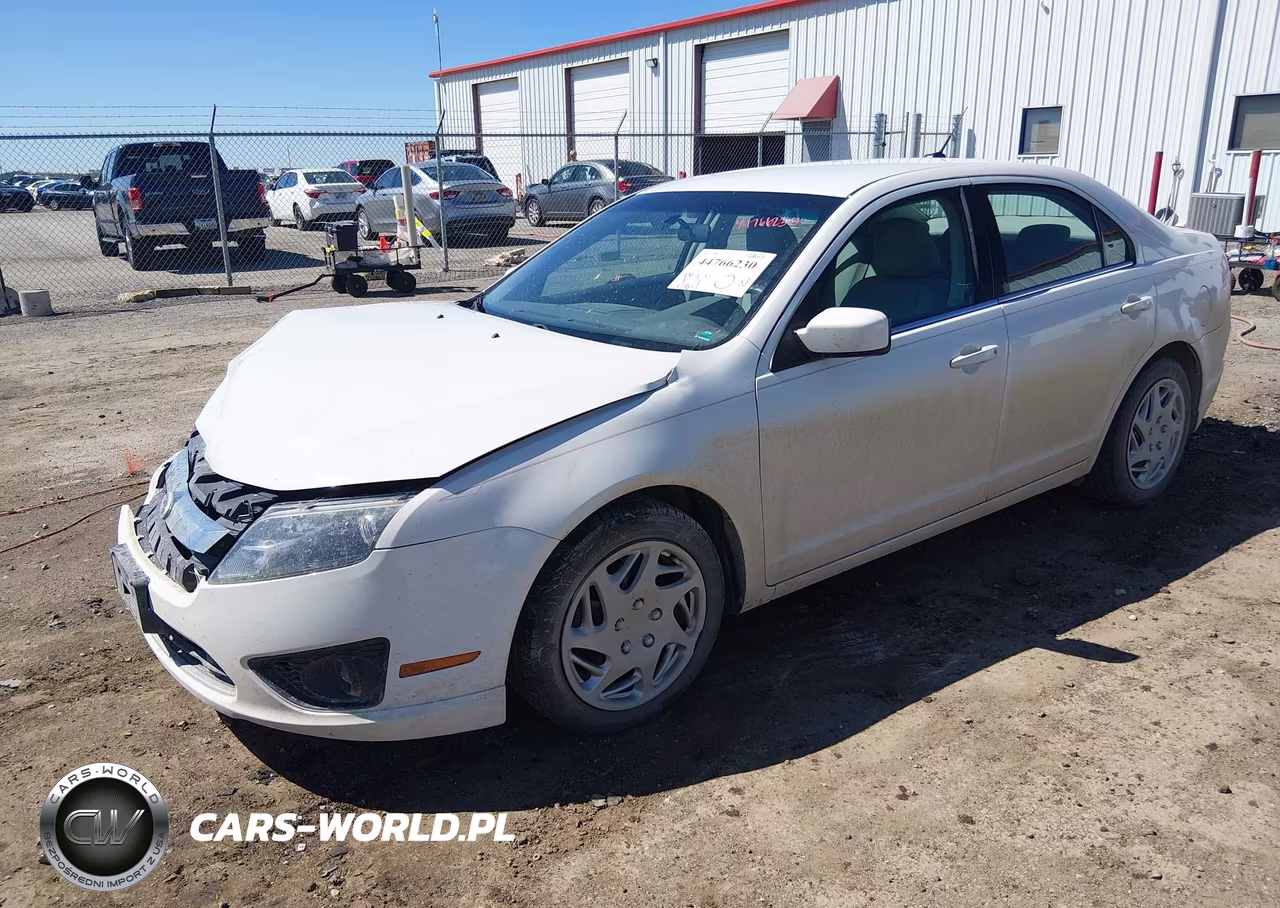 2010 Ford Fusion Se VIN:3FAHP0HA5AR390371 - 2