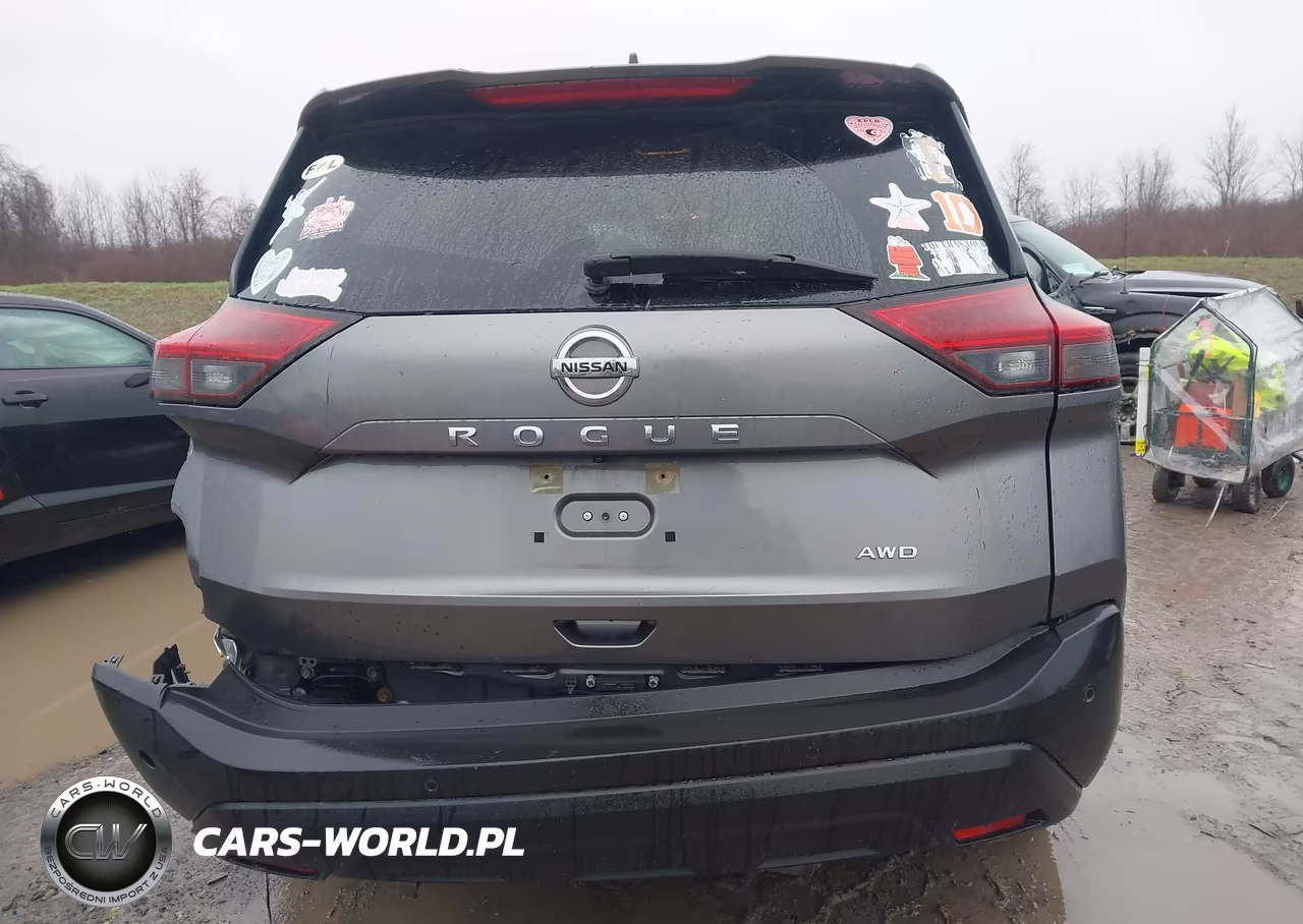 2021 Nissan Rogue S Intelligent Awd VIN:JN8AT3AB8MW206204 - 17