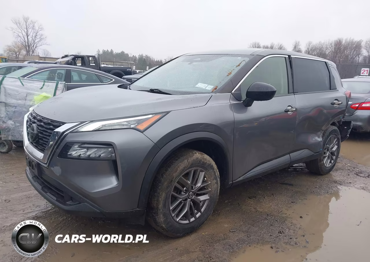 2021 Nissan Rogue S Intelligent Awd VIN:JN8AT3AB8MW206204 - 2