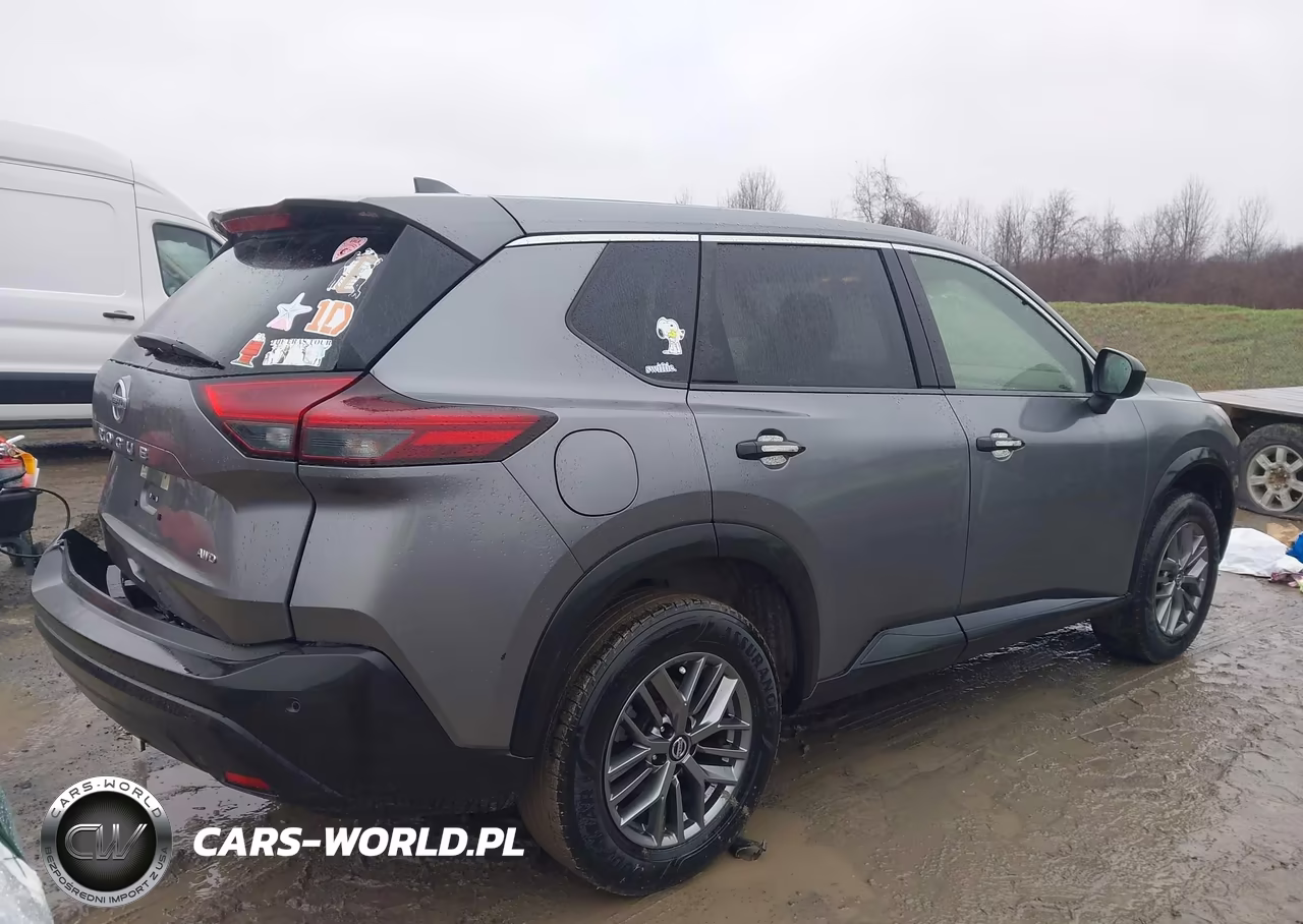 2021 Nissan Rogue S Intelligent Awd VIN:JN8AT3AB8MW206204 - 4